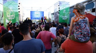 "Avellaneda Fantástica" convocó a una multitud en el parque La Estación