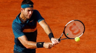 Del Potro se entrenó de pensando en su debut en el ATP de Buenos Aires