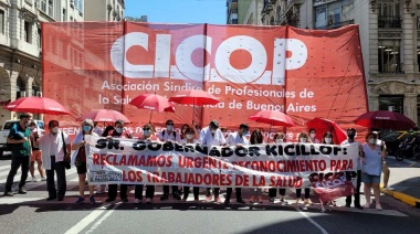 Médicos bonaerenses de Cicop se declararon en estado de alerta y asamblea