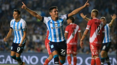 Racing se lució y goleo a Argentinos en Avellaneda