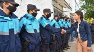 Mayra Mendoza supervisó el inicio de un nuevo operativo de saturación policial