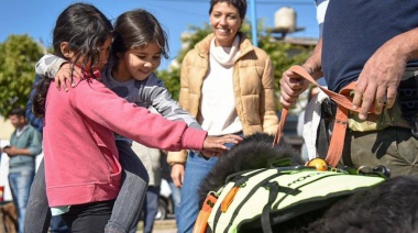Mayra Mendoza recorrió la jornada especial de Zoonosis que se realizó en Villa Itatí