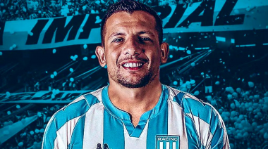 Emiliano Vecchio tuvo su primer entrenamiento en Racing