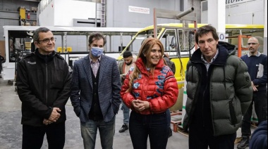 Magdalena Sierra visitó la empresa Italbus