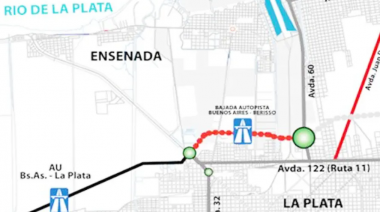 Kicillof anunció la extensión de la Autopista Buenos Aires-La Plata