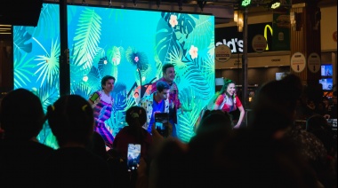 Diego Topa brindó un show en Alto Avellaneda