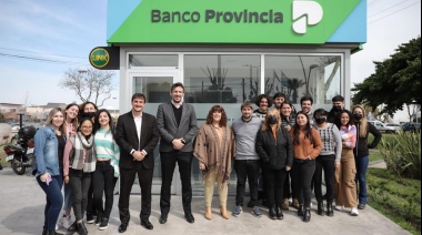 Chornobroff firmó un convenio con Provincia Leasing para comprar equipos de mantenimiento urbano
