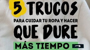 Alto Avellaneda lanzó la campaña "Cuidar nuestra ropa es cuidar el planeta"