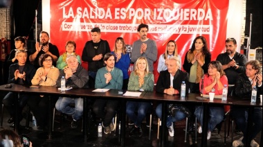 Bregman y Del Caño presentaron su lista con fuerte presencia de trabajadores, referentes de la lucha feminista y ambiental 