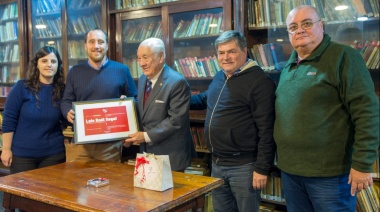 Luis Sagol fue distinguido por Independiente como “Socio Vitalicio del Año”