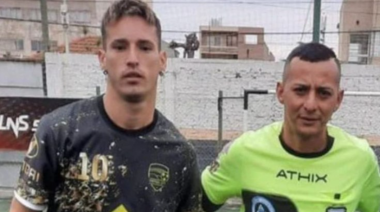 Se suicidó el futbolista amateur que agredió al árbitro en un torneo amateur de Sarandí