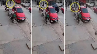 Robaron una camioneta Avellaneda y tras escapar chocaron a dos personas en Barracas