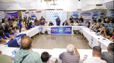 La Unión Nacional de Clubes de Barrio manifestó su apoyo a Sergio Massa  