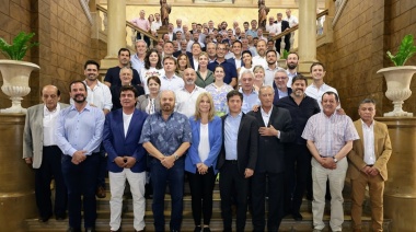 Kicillof se reunió con intendentes electos de la Provincia