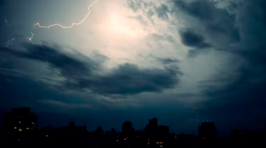 Llueve otra otra vez en el AMBA y hay alerta naranja por fuertes tormentas 