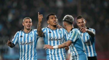 Racing goleó 3-0 a Sportivo Luqueño y se clasificó a los octavos de final de la Copa Sudamericana