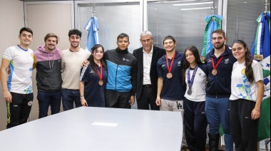 Jugadores de Waterpolo de Avellaneda participaron en los Panamericanos de El Salvador