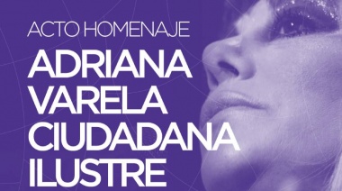 Adriana Varela, Ciudadana Ilustre de Avellaneda