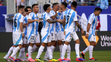 Argentina le ganó a Ecuador con un gol de Di María