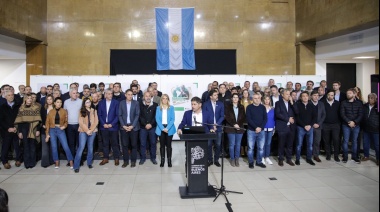 Jorge Ferraresi acompañó a Axel Kicillof en el reclamo por la deuda del Gobierno nacional con la Provincia