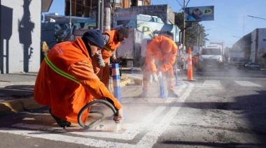 Lanús Gobierno comenzó con la puesta en valor del Centro Comercial Distrito del Este