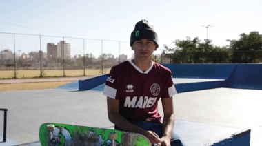 El skater profesional Mauro Iglesias representará a la Argentina en los Juegos Olímpicos 2024