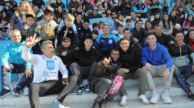Racing realizó un festejo por el Día de las Infancias
