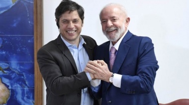 Kicillof se reunió con el presidente Lula da Silva