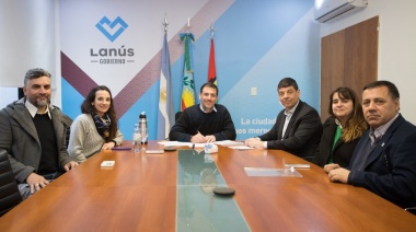 Lanús Gobierno firmó un convenio con la UNAJ para fortalecer el sistema de salud municipal