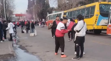 La barra de Huracán, a los tiros en Avellaneda: un herido de bala