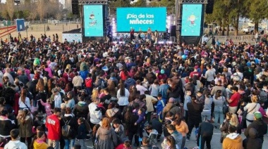 Lanús Gobierno celebró el Día de las Niñeces con una multitud en el Parque Eva Perón