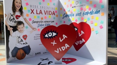"X LA VIDA": campaña contra el cáncer llega a Alto Avellaneda