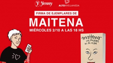 Maitena firmará ejemplares en Yenny Alto Avellaneda: evento imperdible para los amantes de la literatura