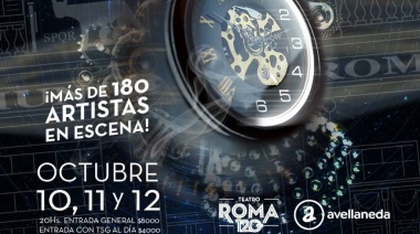 Con una propuesta inédita, el Teatro Roma de Avellaneda celebra su 120º aniversario