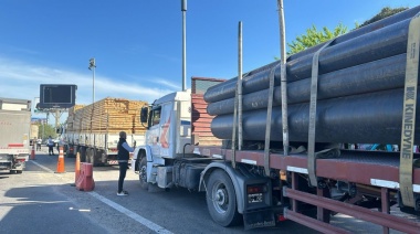 Detectaron a 7 camiones con 62 mil kilos de carga ilegal en Dock Sud