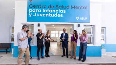 Se inauguró el Centro Comunitario de Salud Mental para Infancias y Juventudes en Monte Chingolo