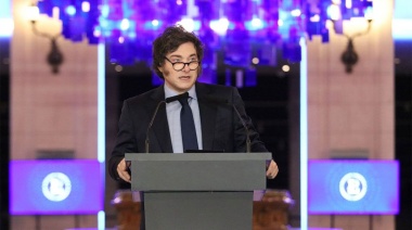 Milei inauguró el Palacio Libertad con críticas a las universidades públicas