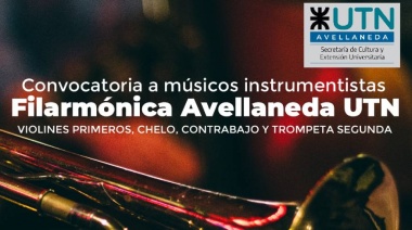 Nueva convocatoria de la Filarmónica Avellaneda UTN para músicos instrumentistas