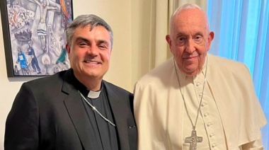 Audiencia del Padre Obispo Margni con el Papa Francisco