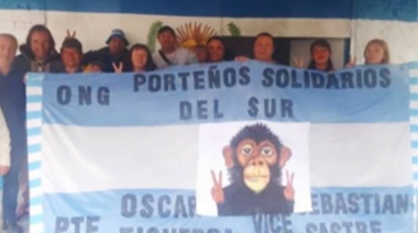Nueva jornada solidaria en el comedor de la ONG Porteños Solidarios Del Sur