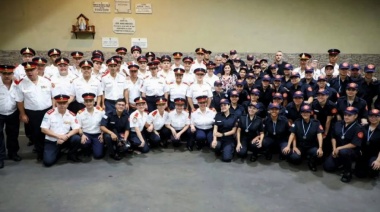 Los Bomberos Voluntarios de Avellaneda celebraron su 127° aniversario