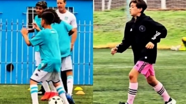 Thiago Messi fue furor en el amistoso de Inter Miami ante Racing en la categoría 2012