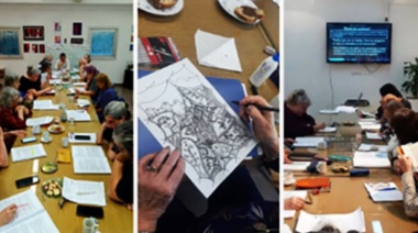 Cierre de actividades en la Biblioteca Azucena Villaflor  