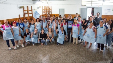 Emmanuel Santalla se reunió con referentas de comedores y merenderos de Avellaneda