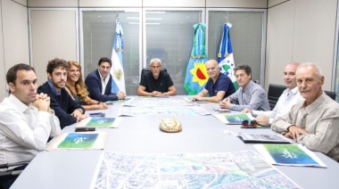 Ferraresi se reunió con Milito y Grindetti para coordinar mejoras en Avellaneda