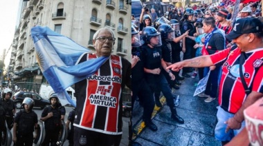 Bullrich advirtió sobre la marcha de hinchas y jubilados: "Tomaremos medidas especiales"