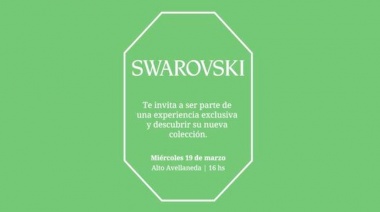 Alto Avellaneda: Swarovski presenta su nueva colección  en un evento exclusivo