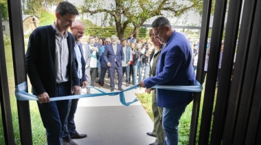 Chiqui Tapia encabezó la apertura de las nuevas oficinas de CEAMSE en Villa Domínico