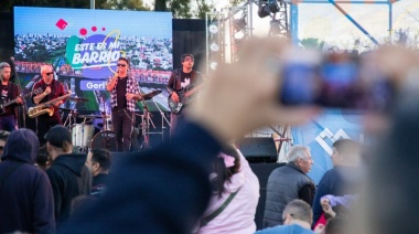 Lanús Gobierno celebró el cumpleaños de Gerli con el Festival "Este es mi Barrio"