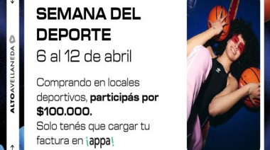 Alto Avellaneda celebra la Semana del Deporte con un sorteo de $100.000